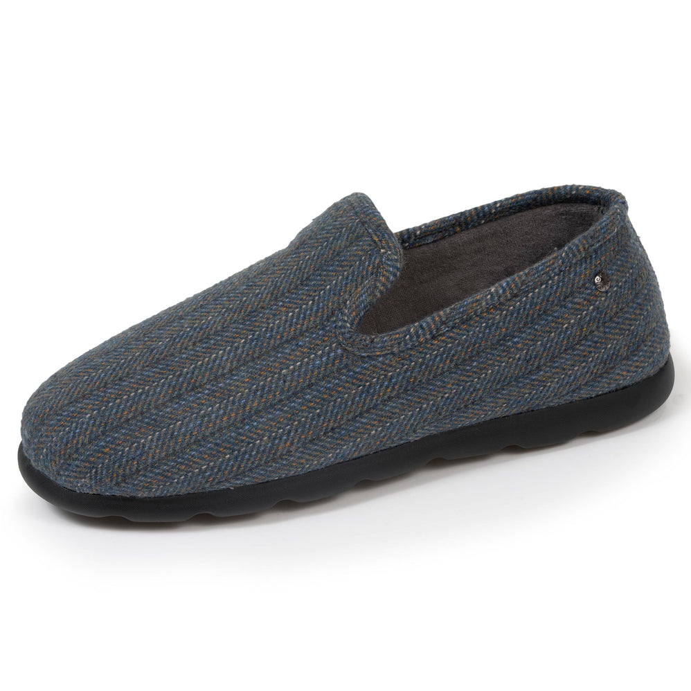 Zapatillas de casa cerradas Hombre Espigas azules - Isotoner