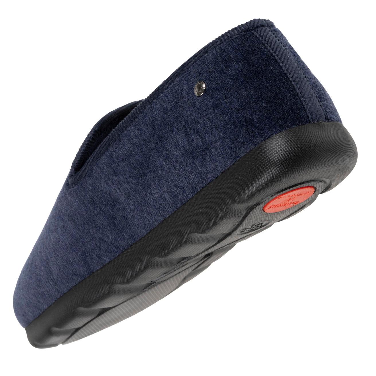 Chaussons charentaises Homme Marine chiné