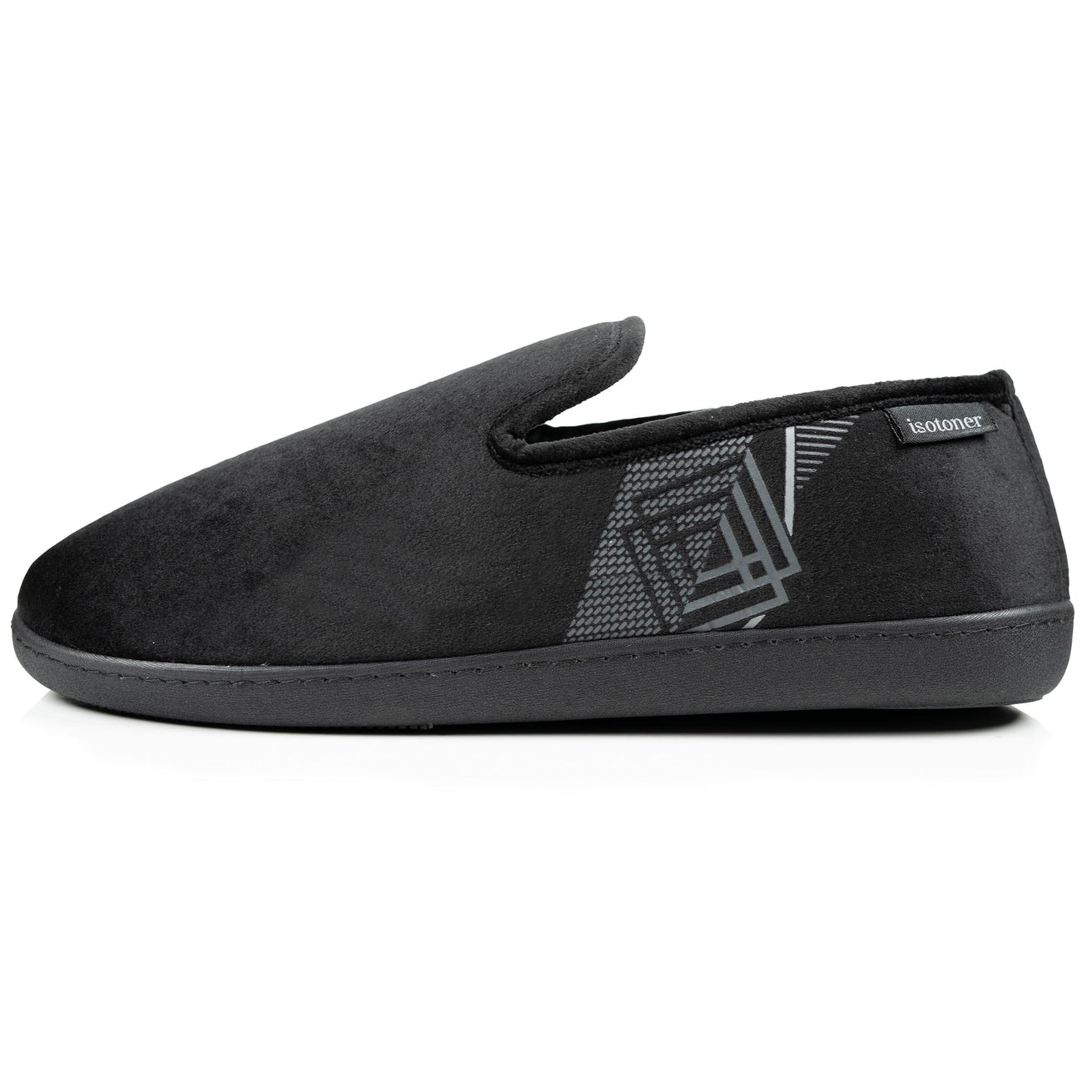 Chaussons charentaises Homme Noir Diamant