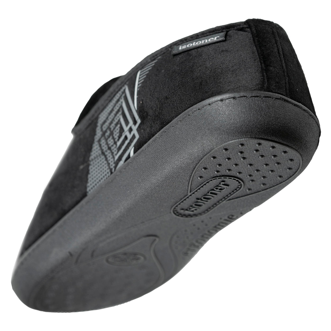 Chaussons charentaises Homme Noir Diamant