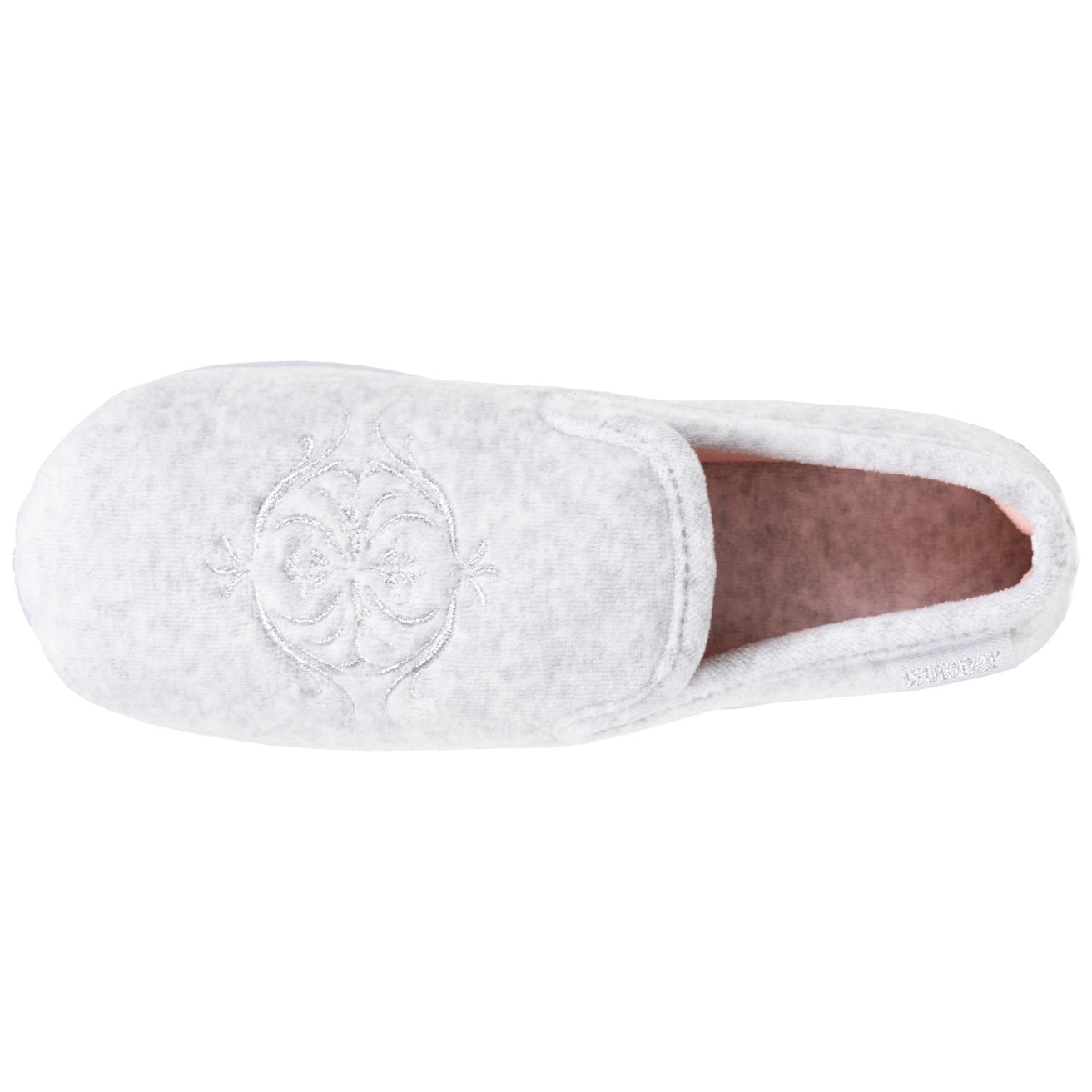 Chaussons charentaises Femme ergonomiques Gris chiné