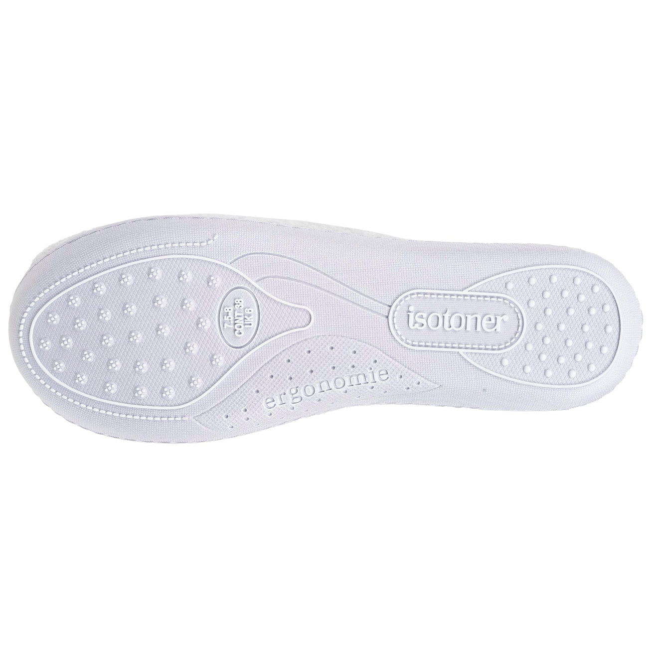 Chaussons charentaises Femme ergonomiques Gris chiné