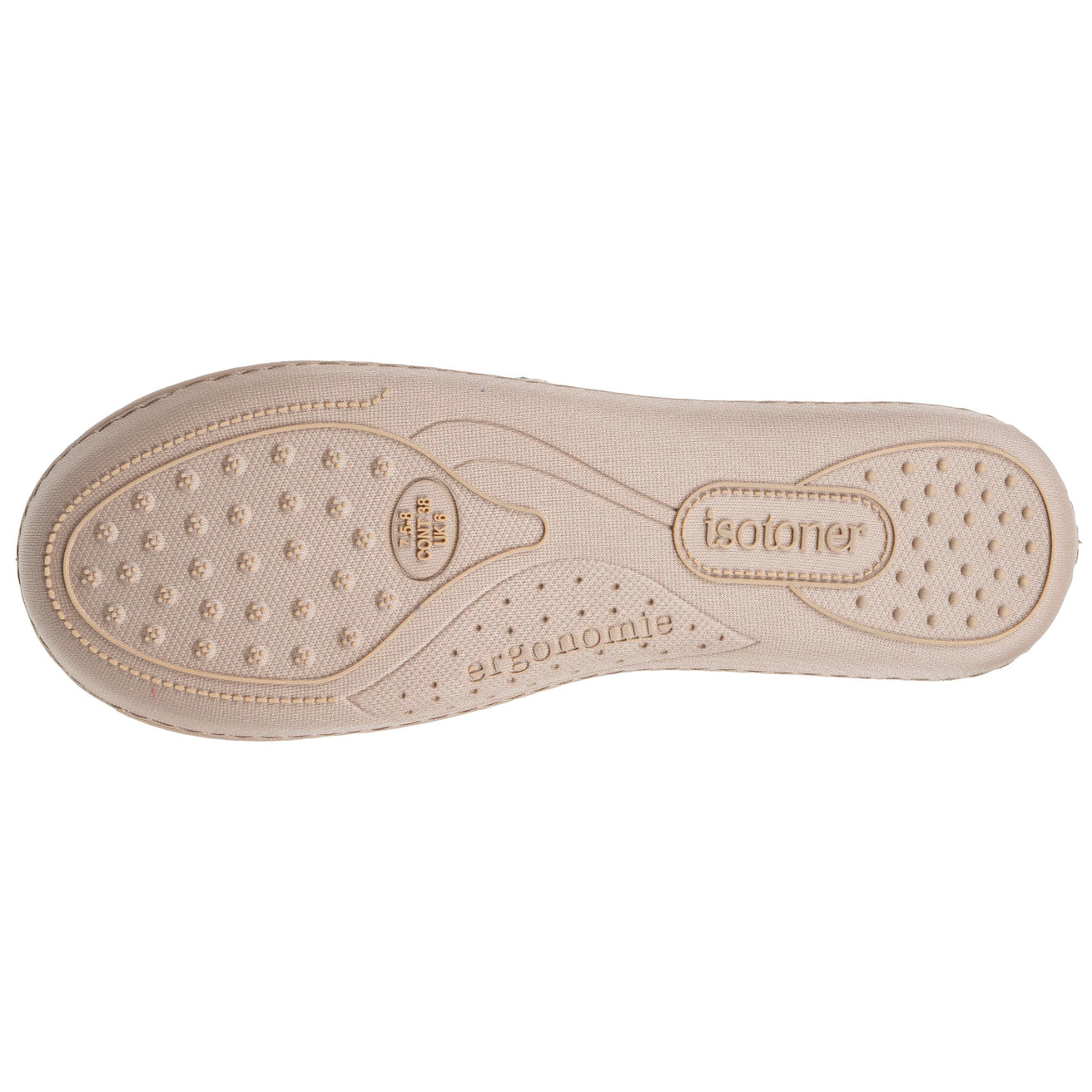 Chaussons charentaises Femme Léopard beige