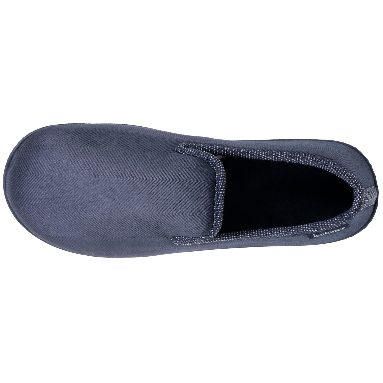 Chaussons charentaises Homme ergonomiques Marine chiné