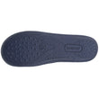 Chaussons charentaises Homme ergonomiques Marine chiné