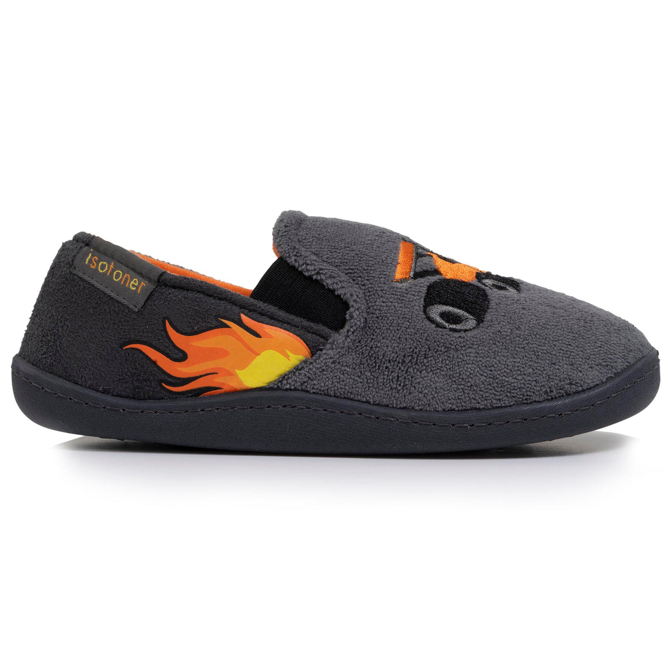 Chaussons mocassins Enfant Gris Formule 1