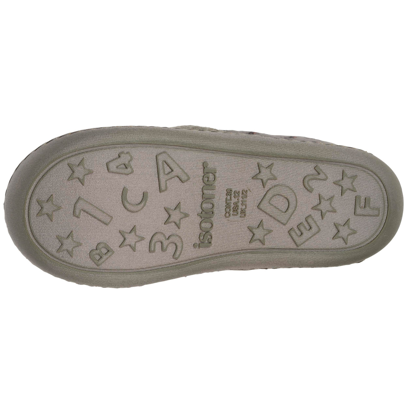Chaussons mocassins Enfant moto Kaki chiné