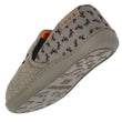 Chaussons mocassins Enfant moto Kaki chiné