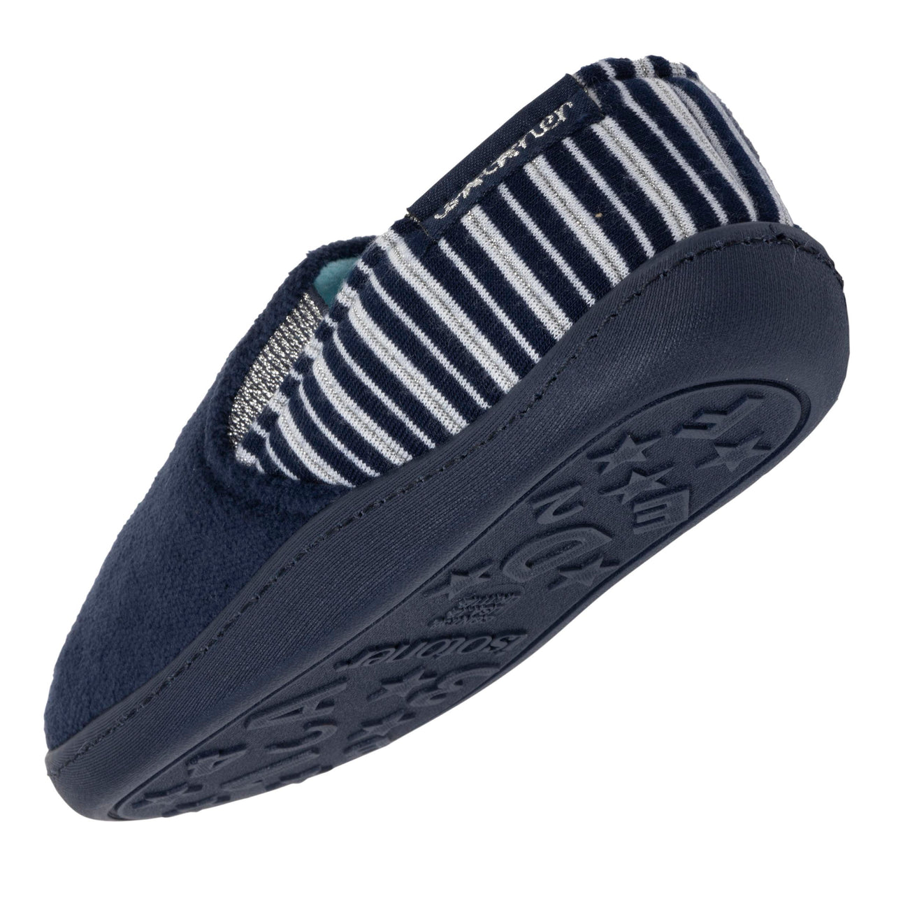 Chaussons mocassins Enfant Marine Tortue