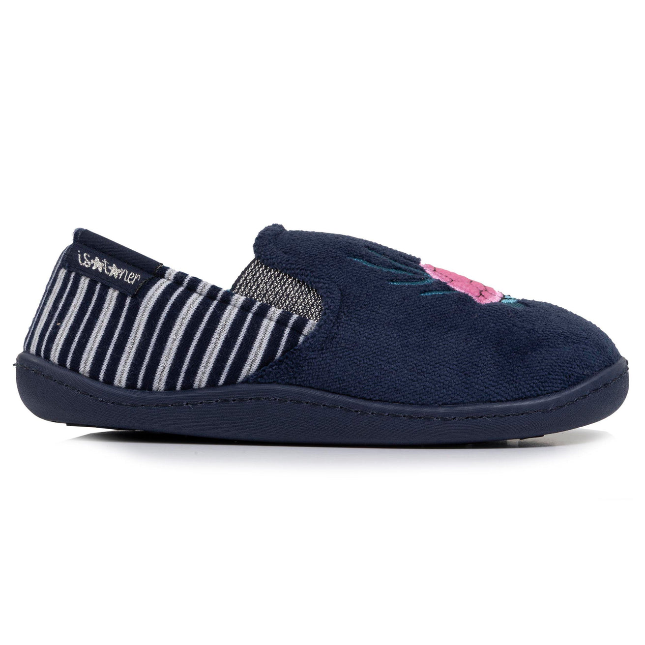 Chaussons mocassins Enfant Marine Tortue