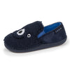 Chaussons mocassins Enfant Pixels marine - Isotoner