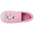 Chaussons mocassins Enfant Rose licorne