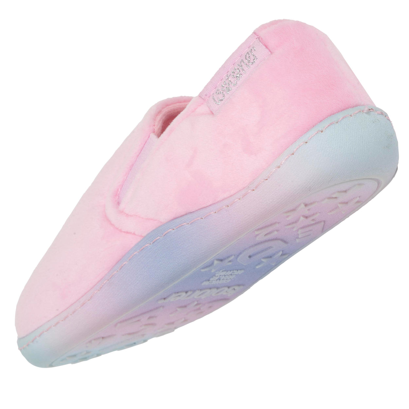 Chaussons mocassins Enfant Rose licorne