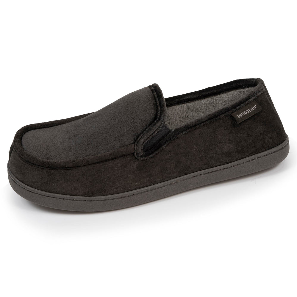 Zapatillas de casa mocasines Hombre Gris/Beige - Isotoner