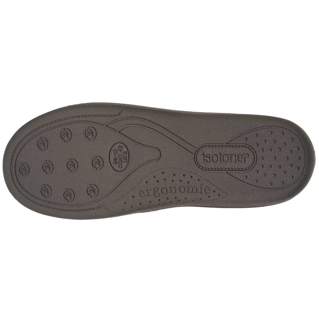 Chaussons mocassins Homme Gris/Beige