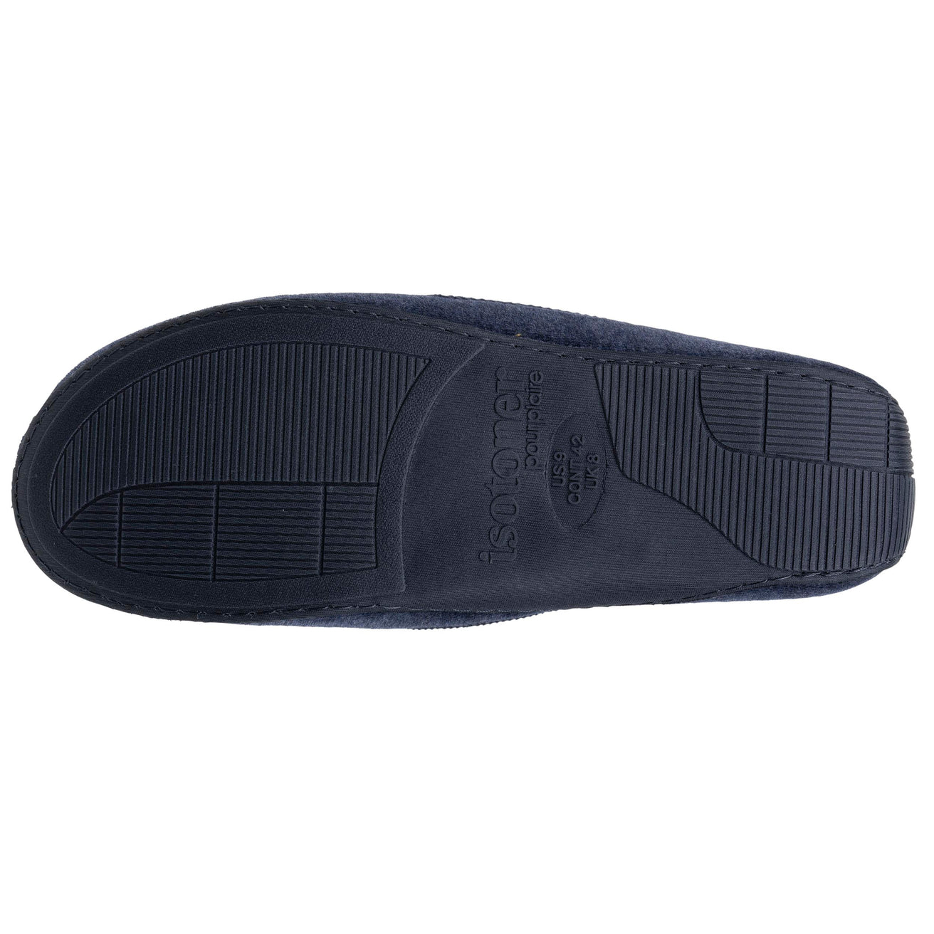 Chaussons mocassins Homme Marine chiné