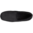 Chaussons mocassins Homme Velours Noir