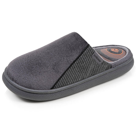 Chaussons mules Homme BLOUP Gris chiné - Isotoner
