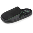 Chaussons mules Homme BLOUP Noir imprimé vert
