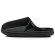 Chaussons mules Homme BLOUP Noir imprimé vert