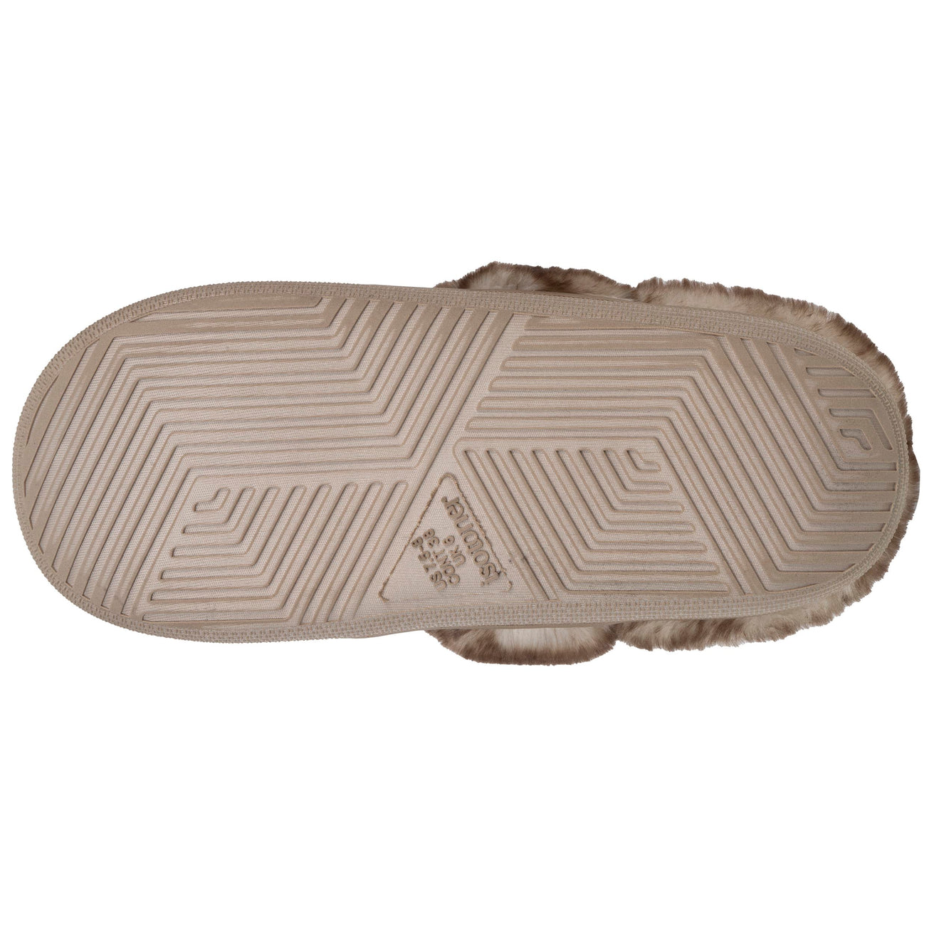 Chaussons mules Femme BLOUP Léopard Beige