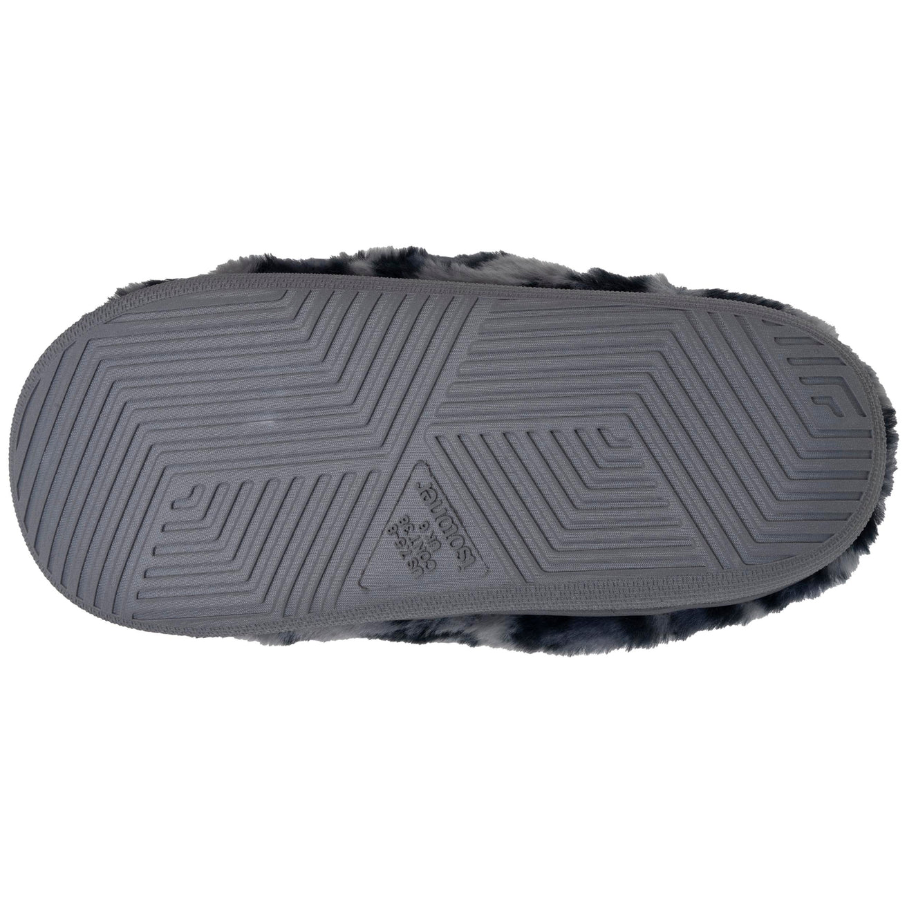 Chaussons mules Femme BLOUP Léopard gris