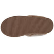 Chaussons mules fourrées Femme Beige