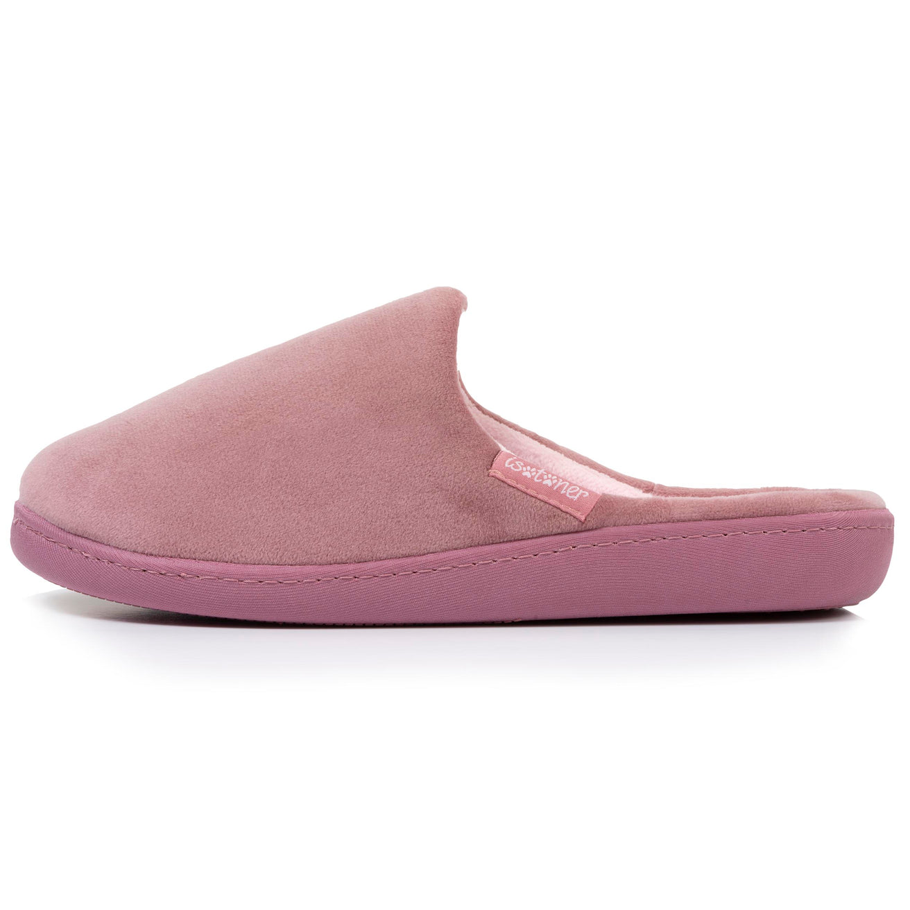 Chaussons mules Femme Blush zèbre