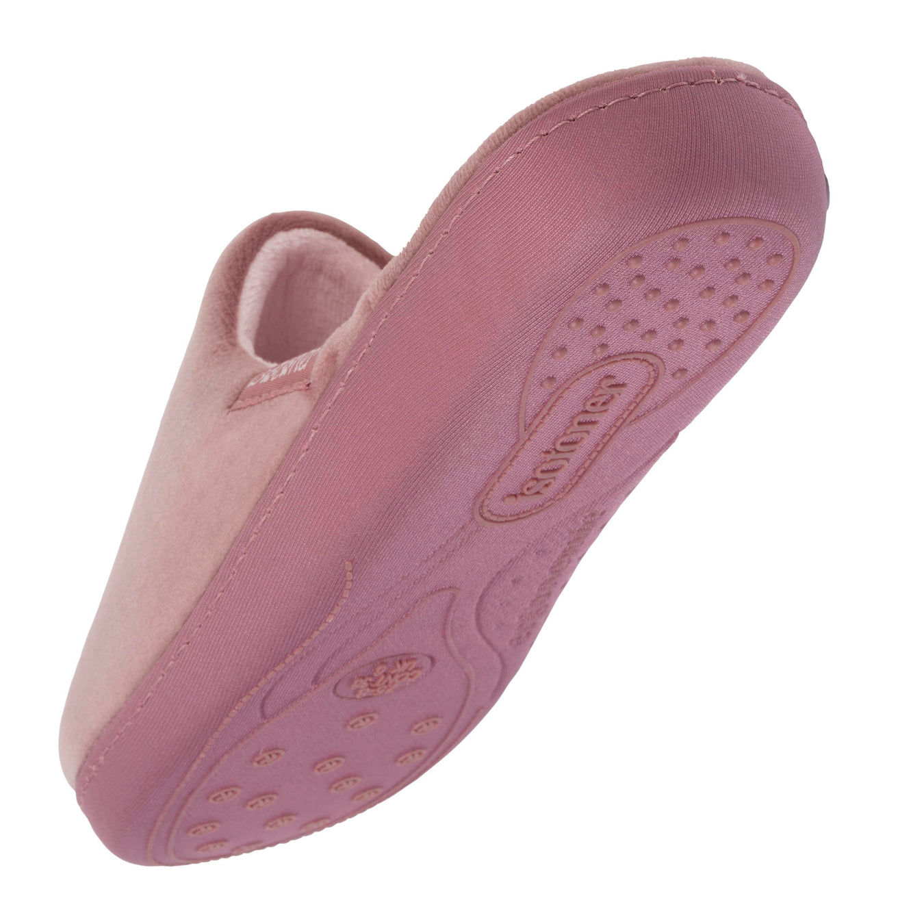 Chaussons mules Femme Blush zèbre