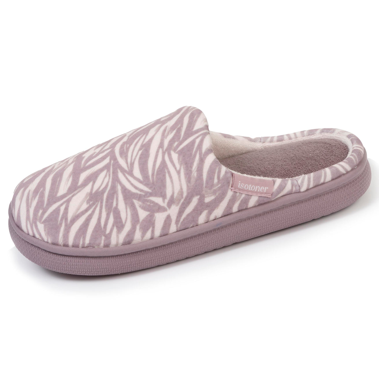 Chaussons mules Femme Xtra BLOUP Rose zèbre