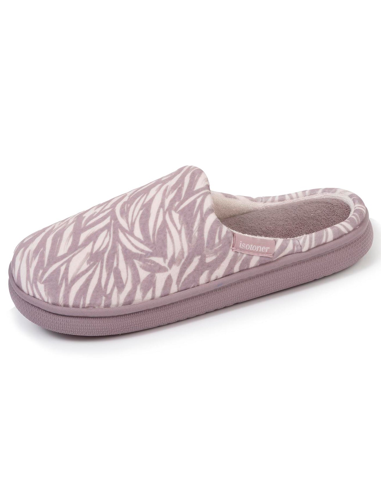 Chaussons mules Femme Xtra BLOUP Rose zèbre