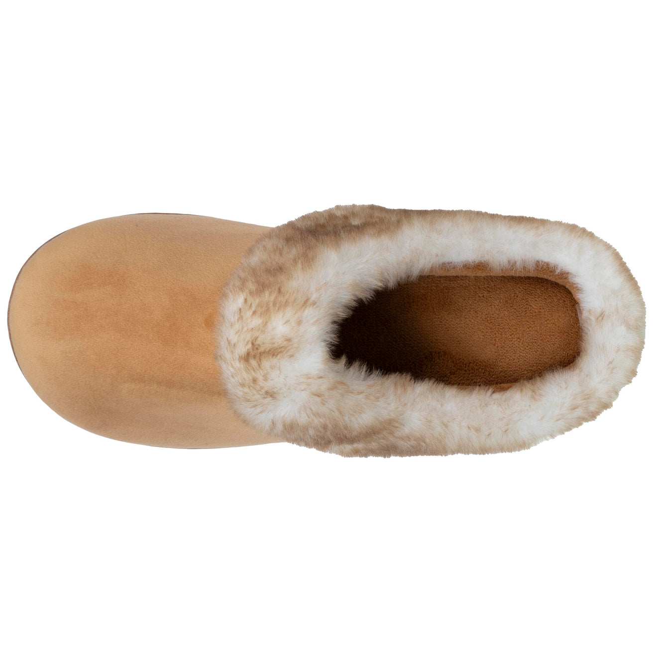 Chaussons mules Femme talon plateforme Camel