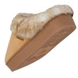 Chaussons mules Femme talon plateforme Camel