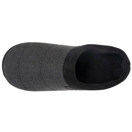 Chaussons mules Homme Gris chiné foncé - Isotoner