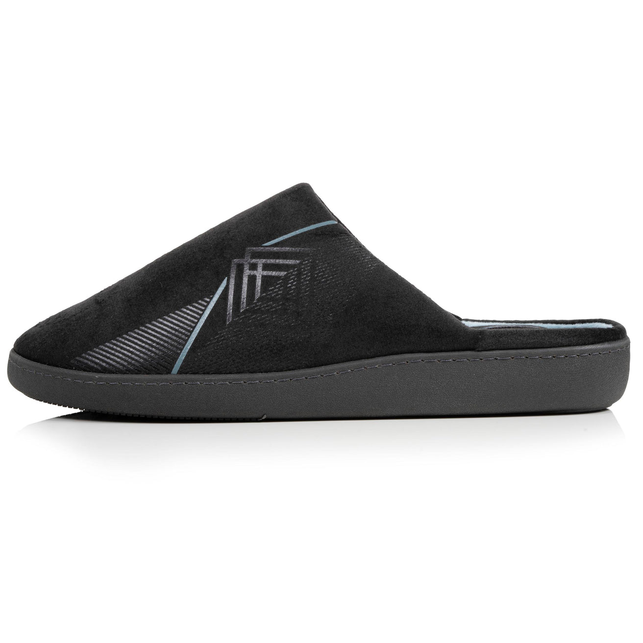 Chaussons mules Homme Gris diamant