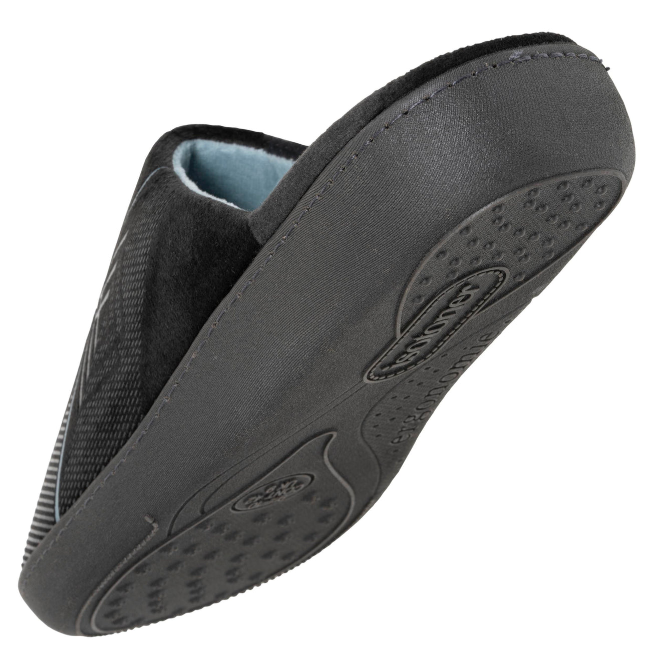 Chaussons mules Homme Gris diamant