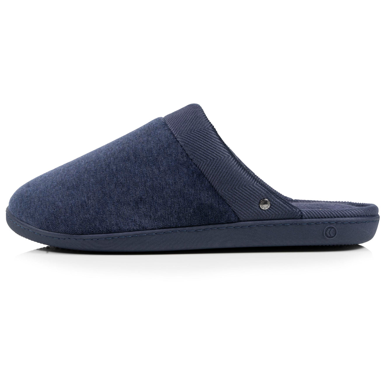 Chaussons mules Homme Marine chiné