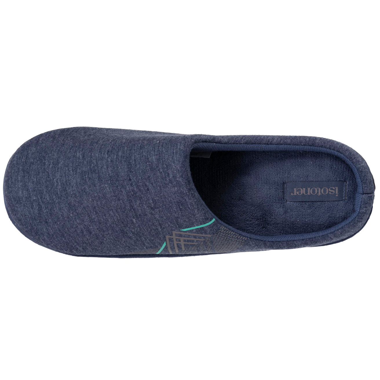 Zapatillas de casa Chinelas Hombre Marino jaspeado diamante