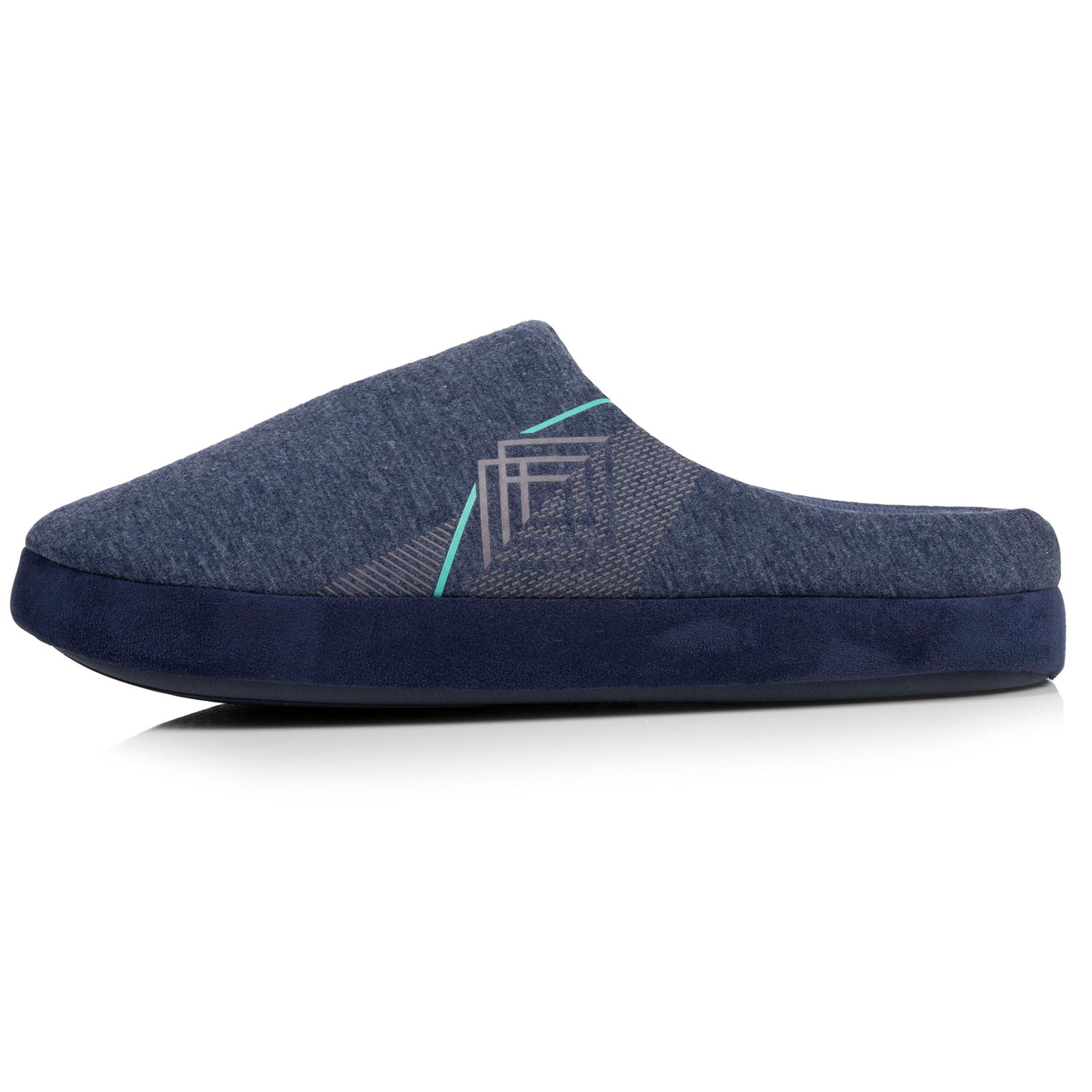 Zapatillas de casa Chinelas Hombre Marino jaspeado diamante