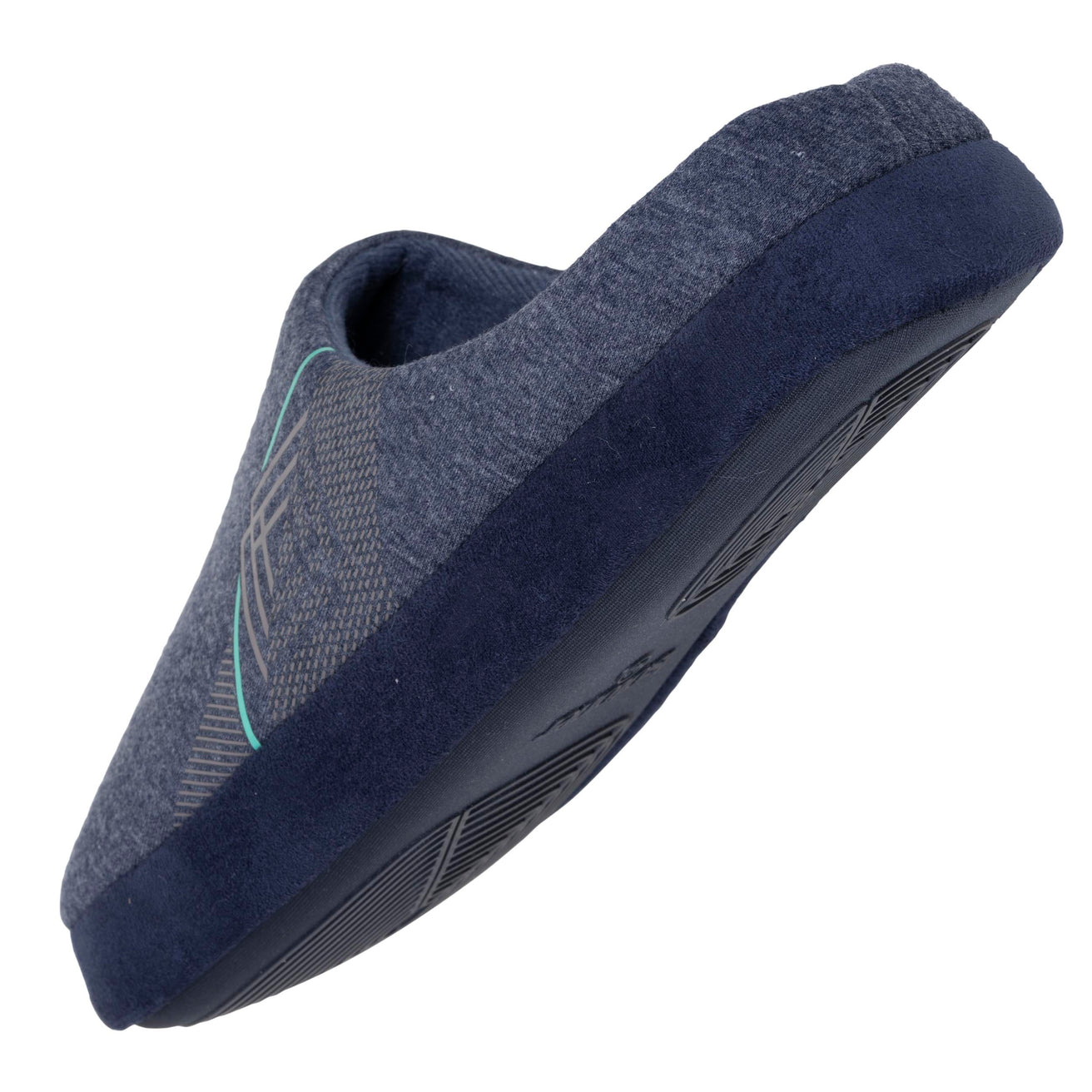 Zapatillas de casa Chinelas Hombre Marino jaspeado diamante