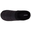 Chaussons mules Homme Noir Matelassé