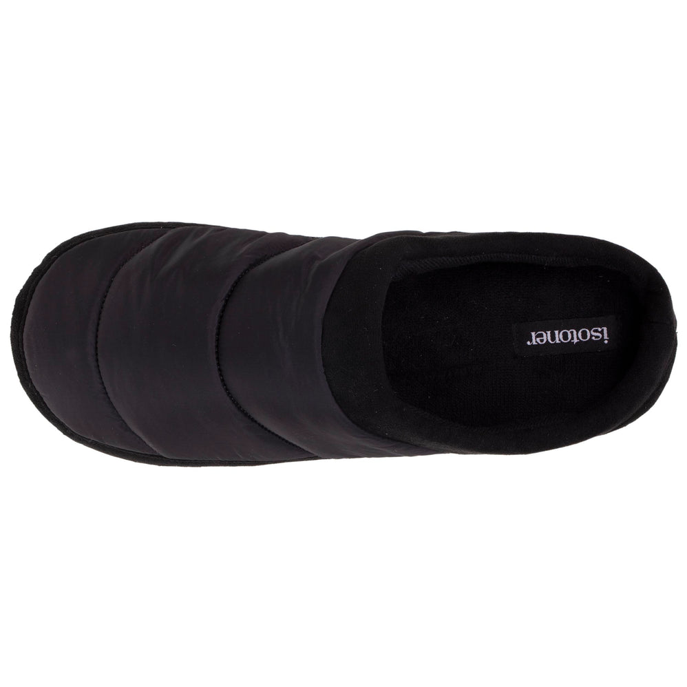Zapatillas de casa chinelas Hombre Negro acolchado - Isotoner