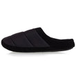 Chaussons mules Homme Noir Matelassé