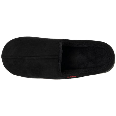 Chaussons mules Homme Noir crantée - Isotoner