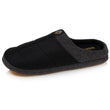 Hombre Chinelas Zapatillas de casa Nylon Negro