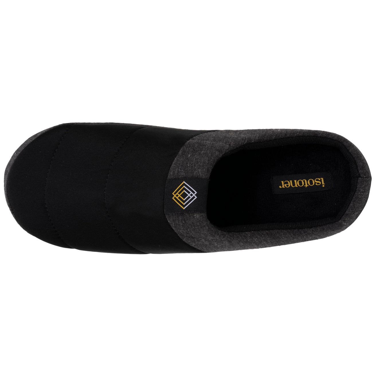 Hombre Chinelas Zapatillas de casa Nylon Negro