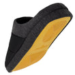 Hombre Chinelas Zapatillas de casa Nylon Negro