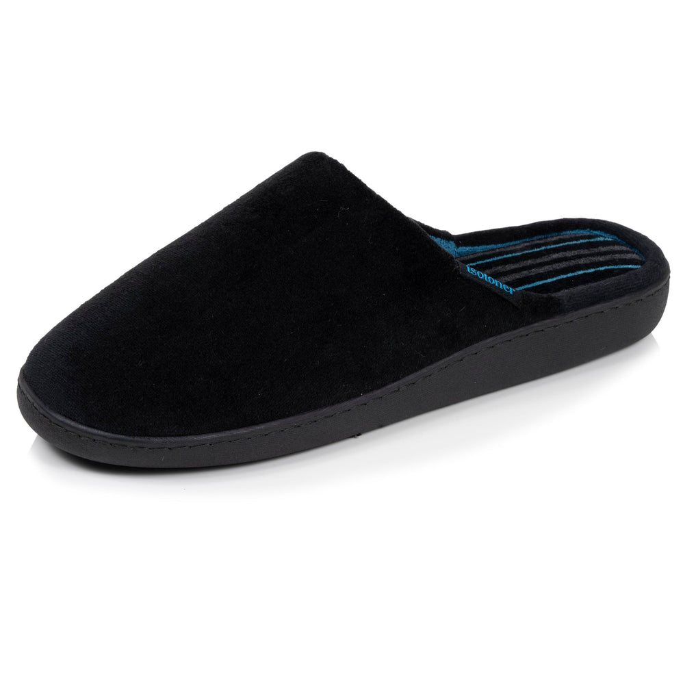 Chaussons mules Homme ergo Noir - Isotoner