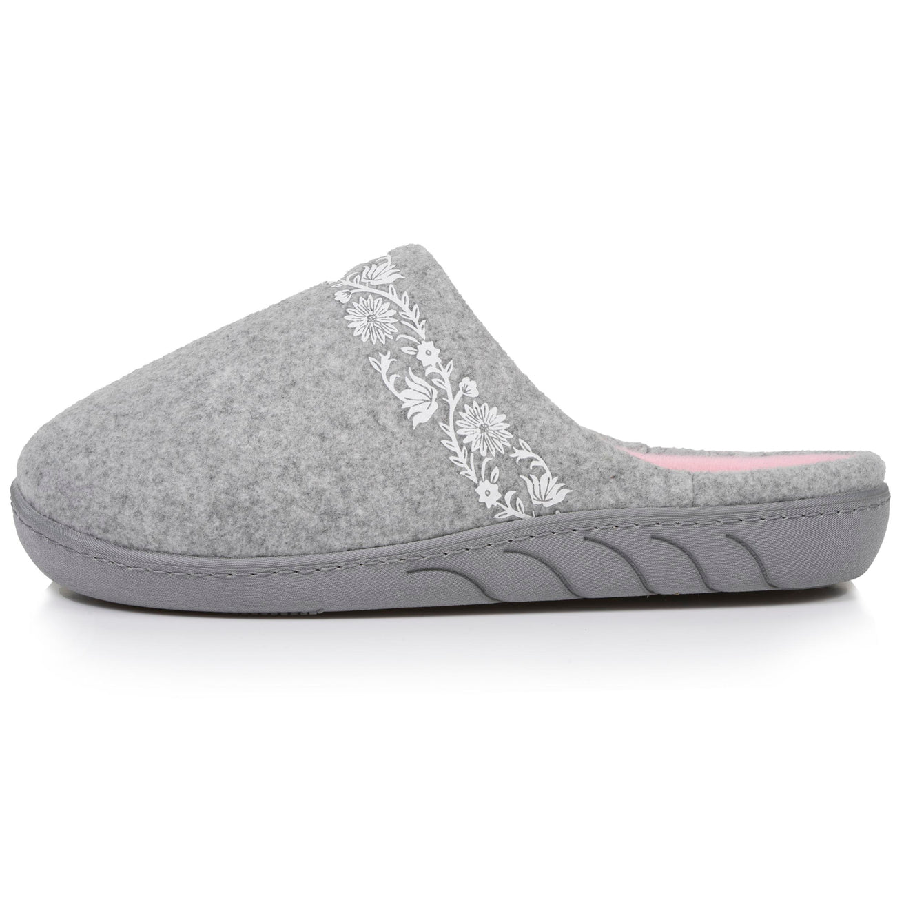 Chaussons mules Junior arabesques Gris chiné