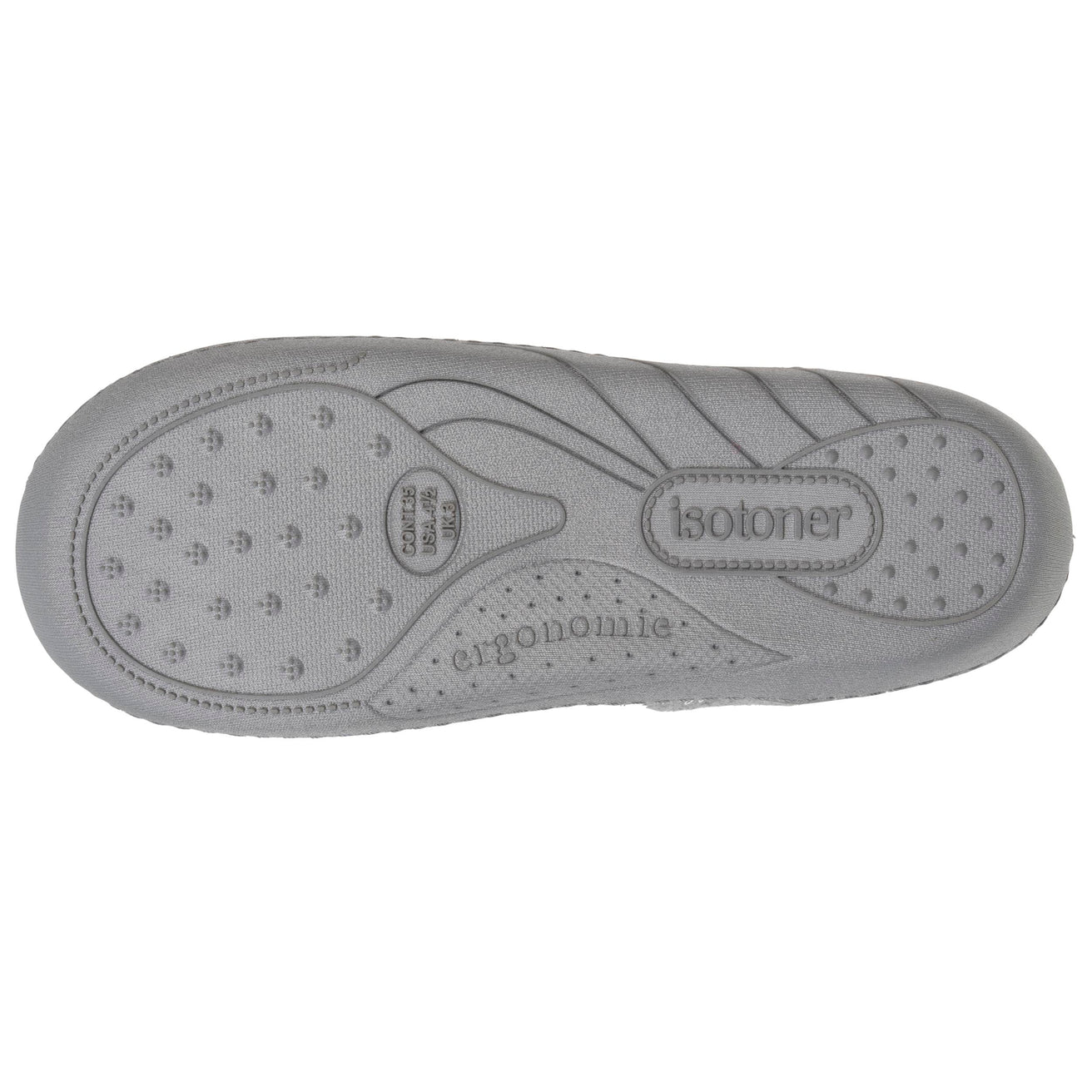 Chaussons mules Junior arabesques Gris chiné